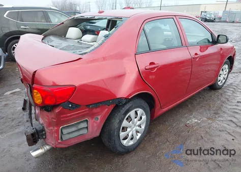 2010 Toyota Corolla из США, поврежденный, VIN 2T1BU4EE7AC353979